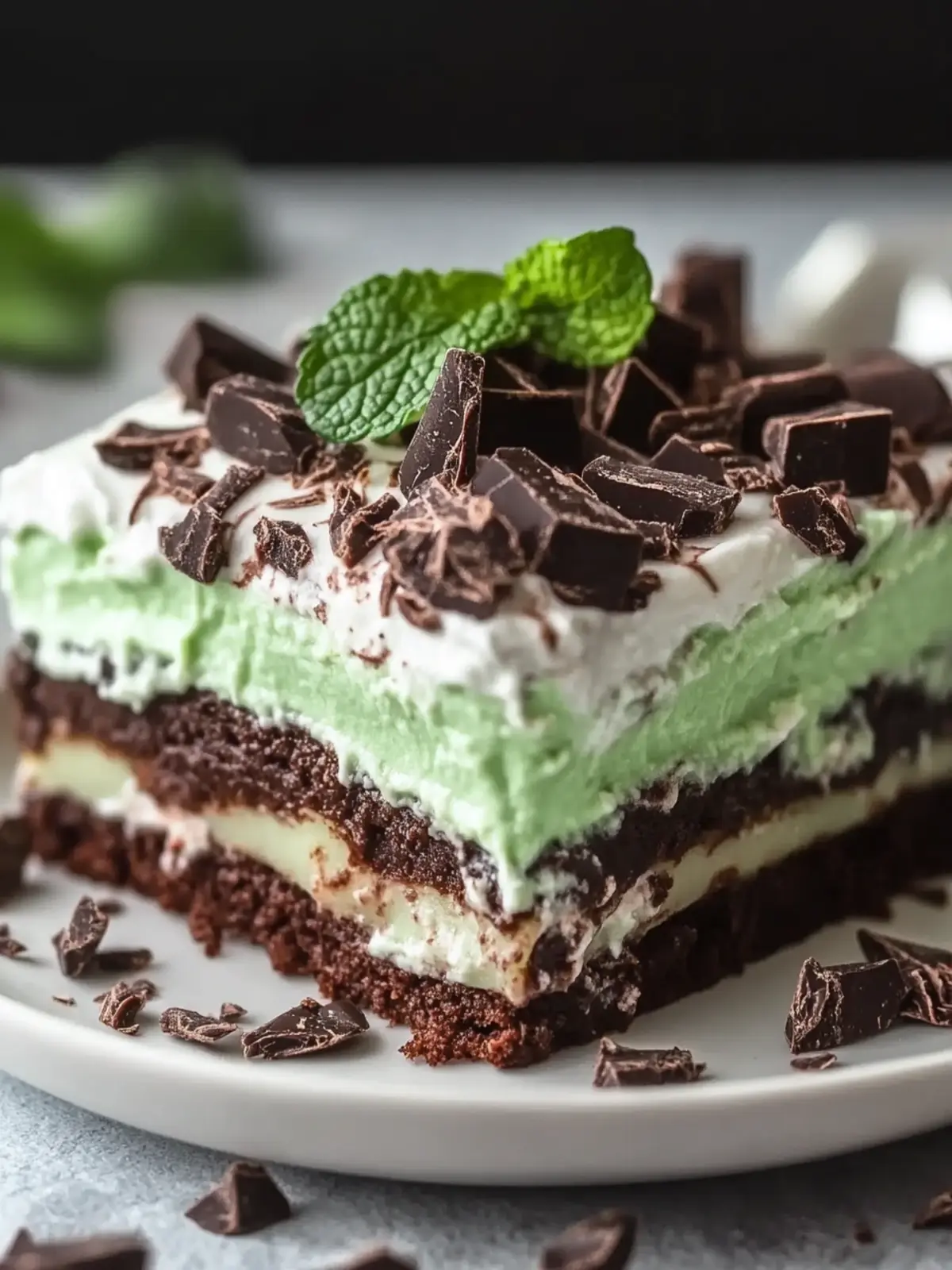 Delicious Mint Chocolate Lasagna That Will Wow Your Guests 4 Mint Chocolate Lasagna