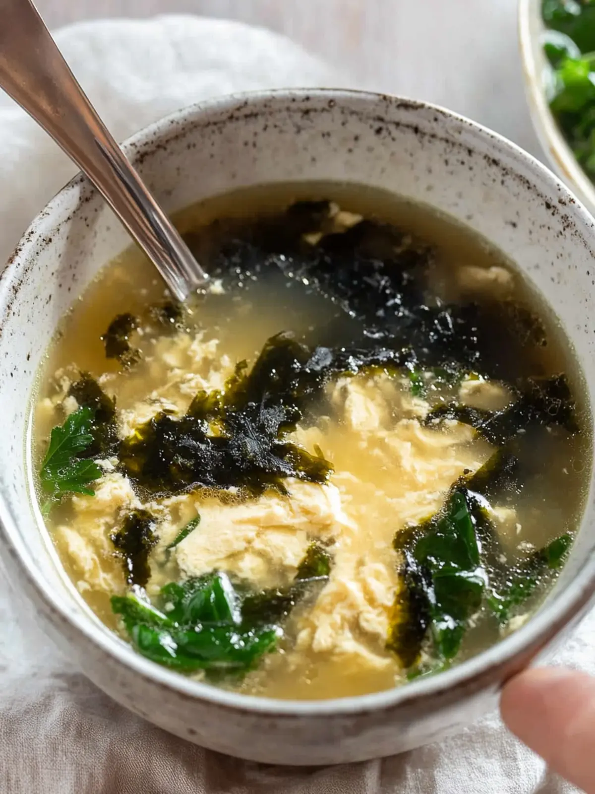 Heartwarming Chinese Seaweed Egg Drop Soup in 15 Minutes 4 Chinese Seaweed Egg Drop Soup