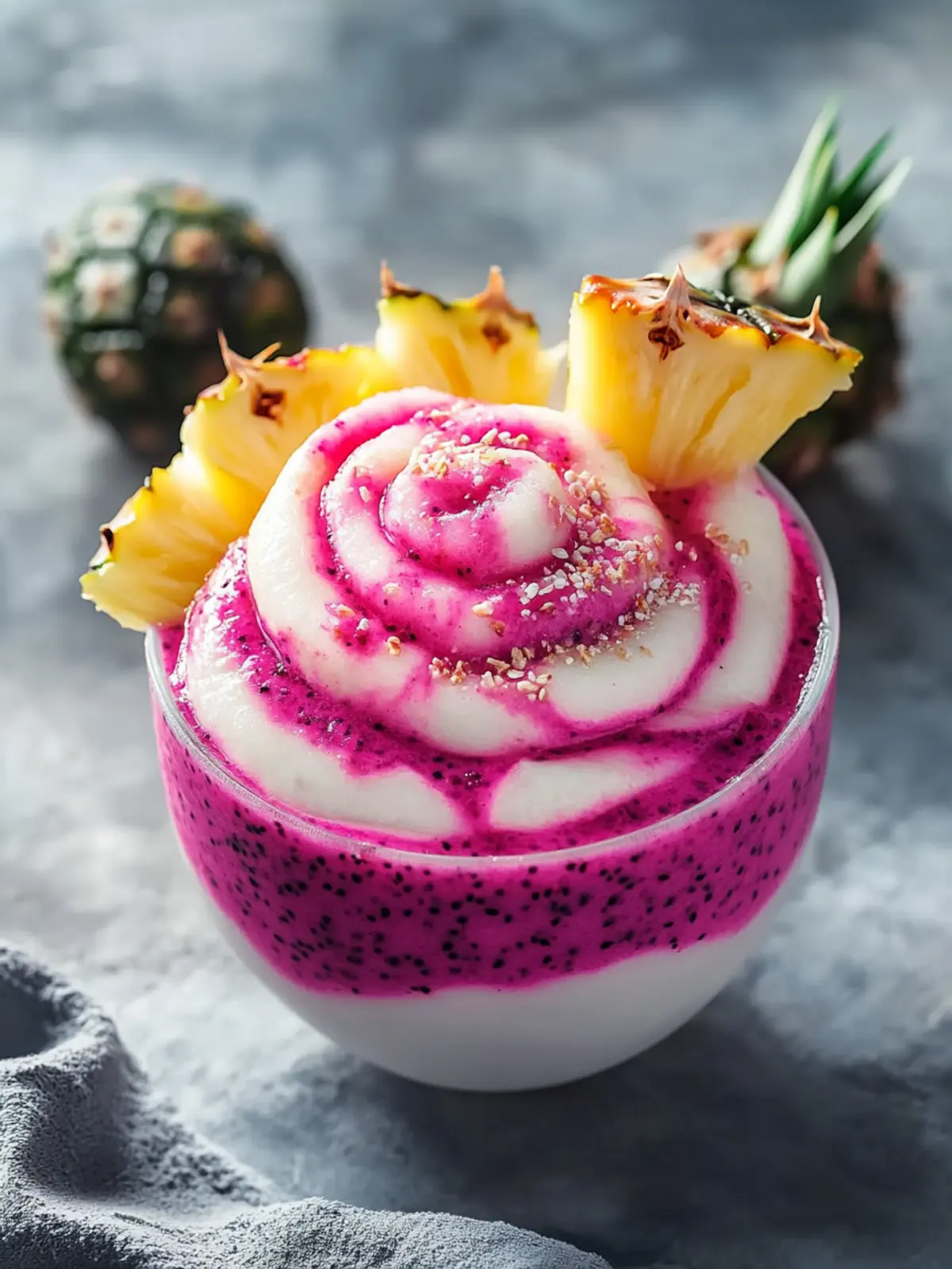 Delicious Dragon Fruit Pineapple Swirl for Refreshing Bliss 4 Dragon Fruit Pineapple Swirl