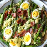 Asparagus Egg and Bacon Salad with Zesty Dijon Vinaigrette 6 Asparagus Egg and Bacon Salad with Dijon Vinaigrette