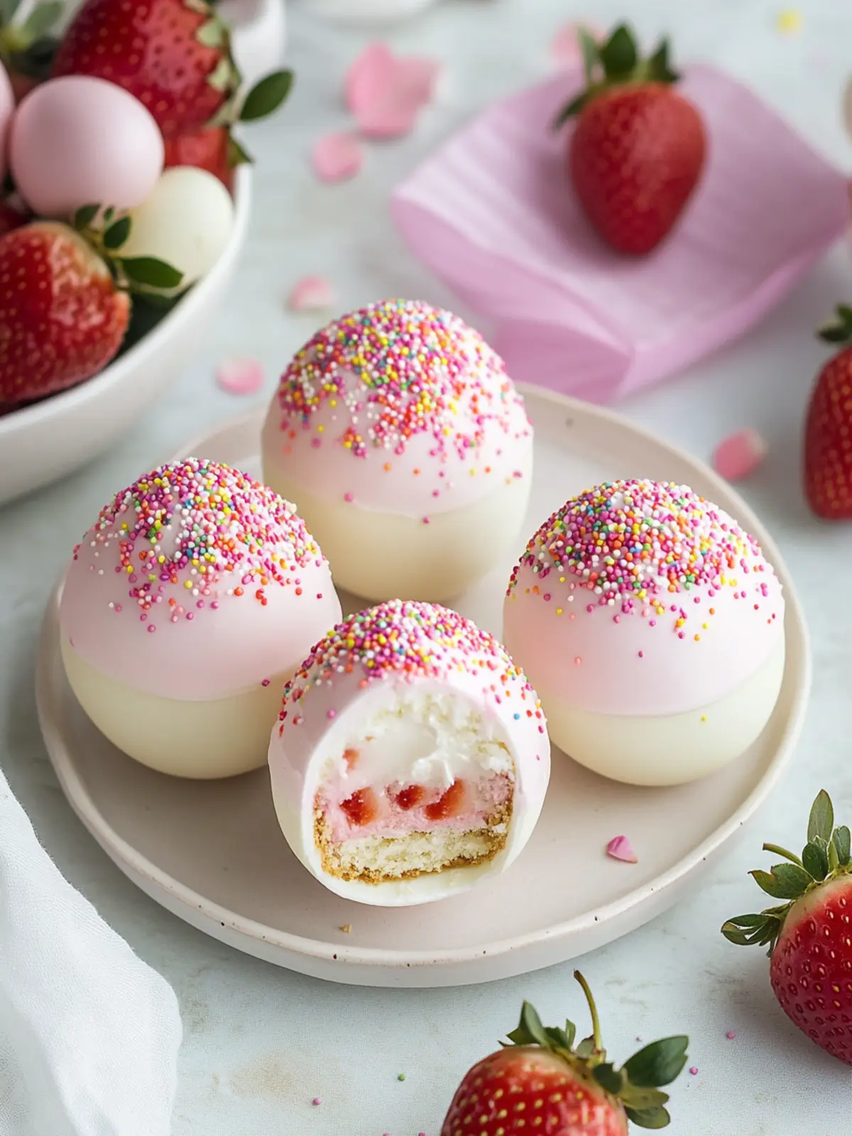 Strawberry Shortcake Easter Egg Bombs for Sweet Spring Joy 5 Strawberry Shortcake Easter Egg Bombs