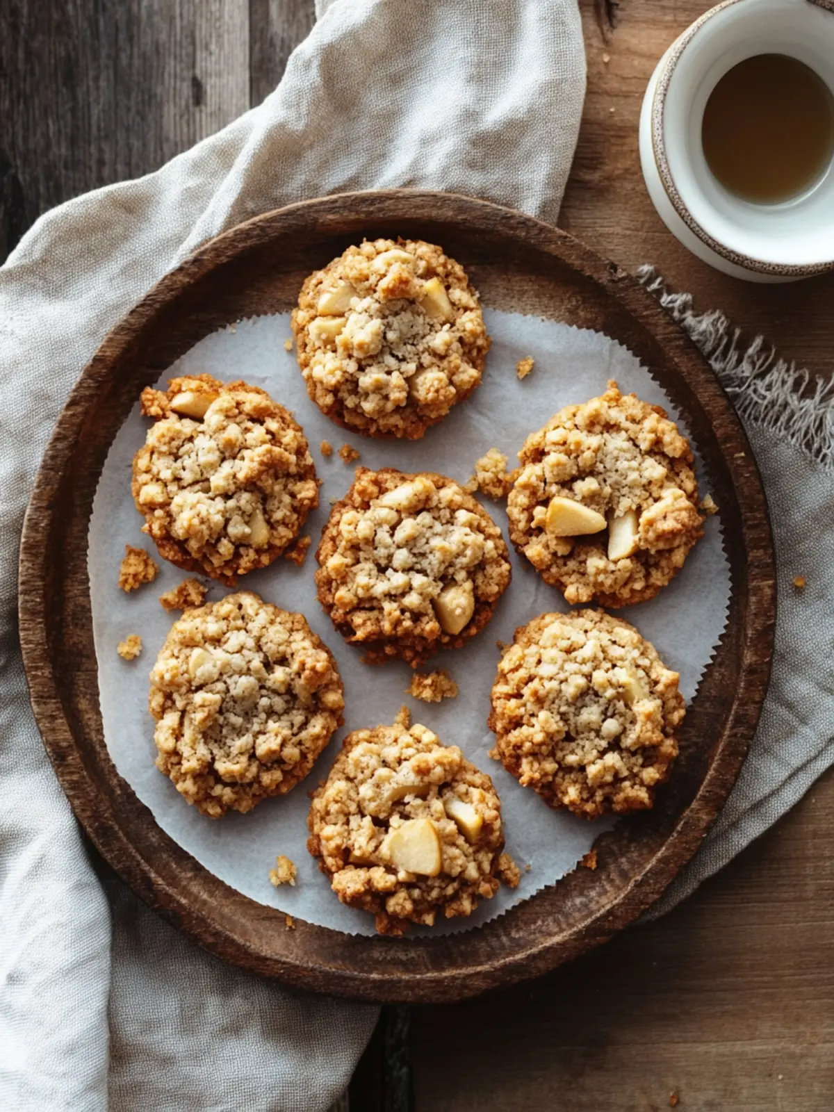Delicious Apple Crumble Cookies for Fall Baking Fun 2 Apple Crumble Cookies