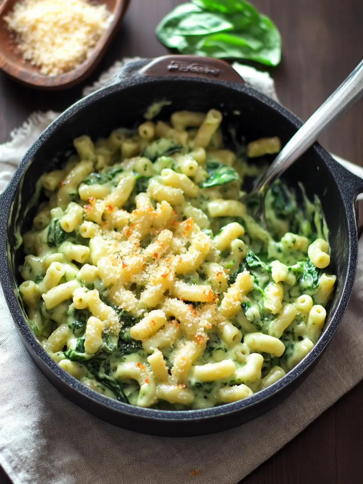 Creamy Spinach Mac and Cheese: A Healthy Comfort Twist 4 Creamy Spinach Mac and Cheese