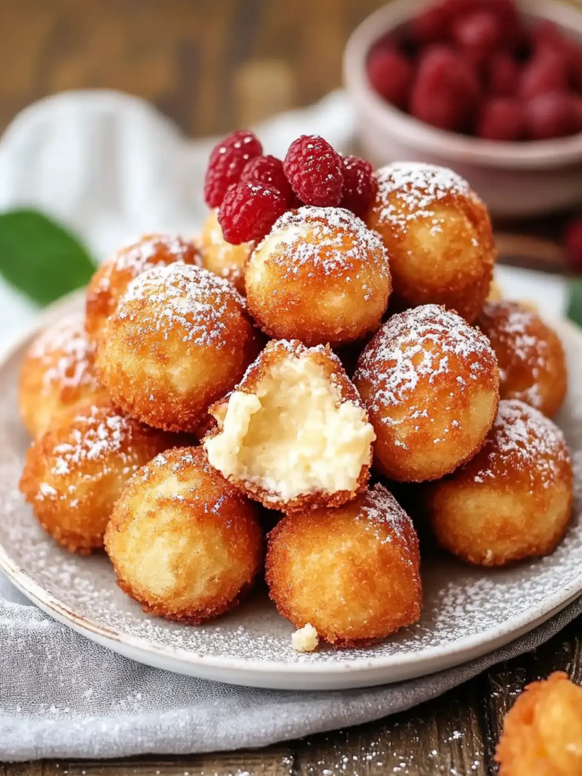 Crispy Fried Cheesecake Bites You Can’t Resist! 2 Fried Cheesecake Bites