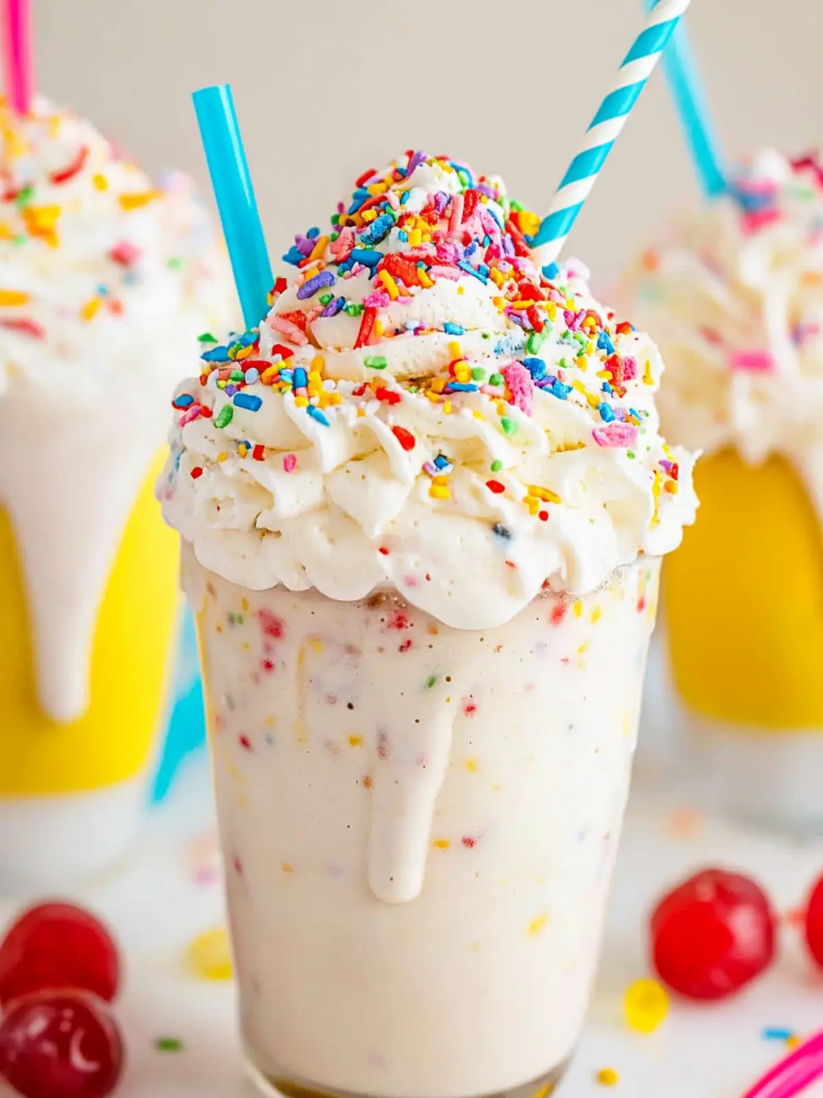 Cake Batter Milkshakes – Quick, Creamy Summer Bliss 5 Cake Batter Milkshakes