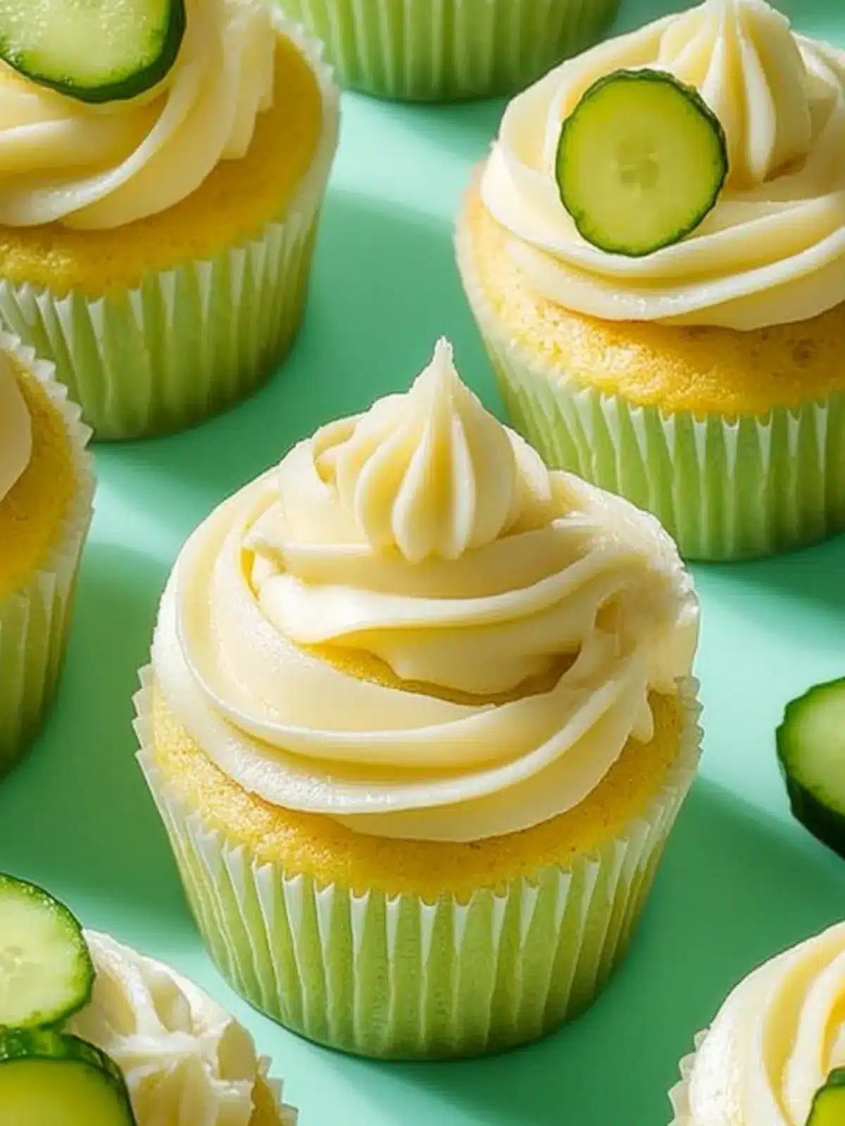 Savory Pickle Cupcakes with Bourbon Frosting You'll Love 2 Pickle Cupcakes