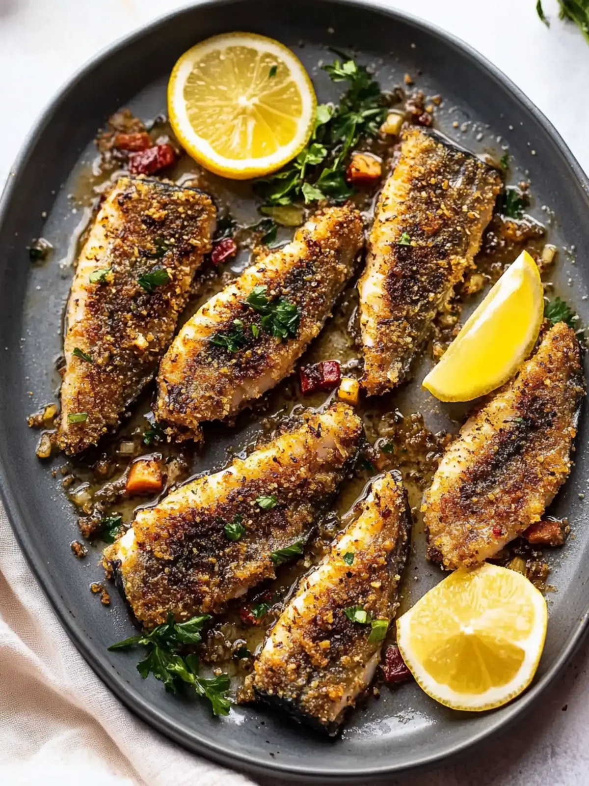 Crispy Italian Crusted Sardines Ready in Just 2.5 Minutes 4 Italian Crusted Sardines