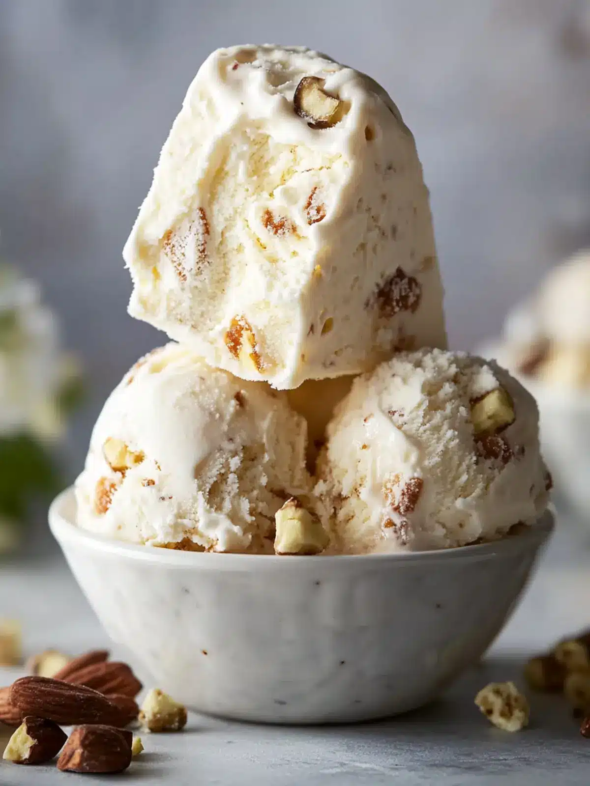 Irresistible Nougat Ice Cream: No-Churn Delight at Home 3 Nougat Ice Cream