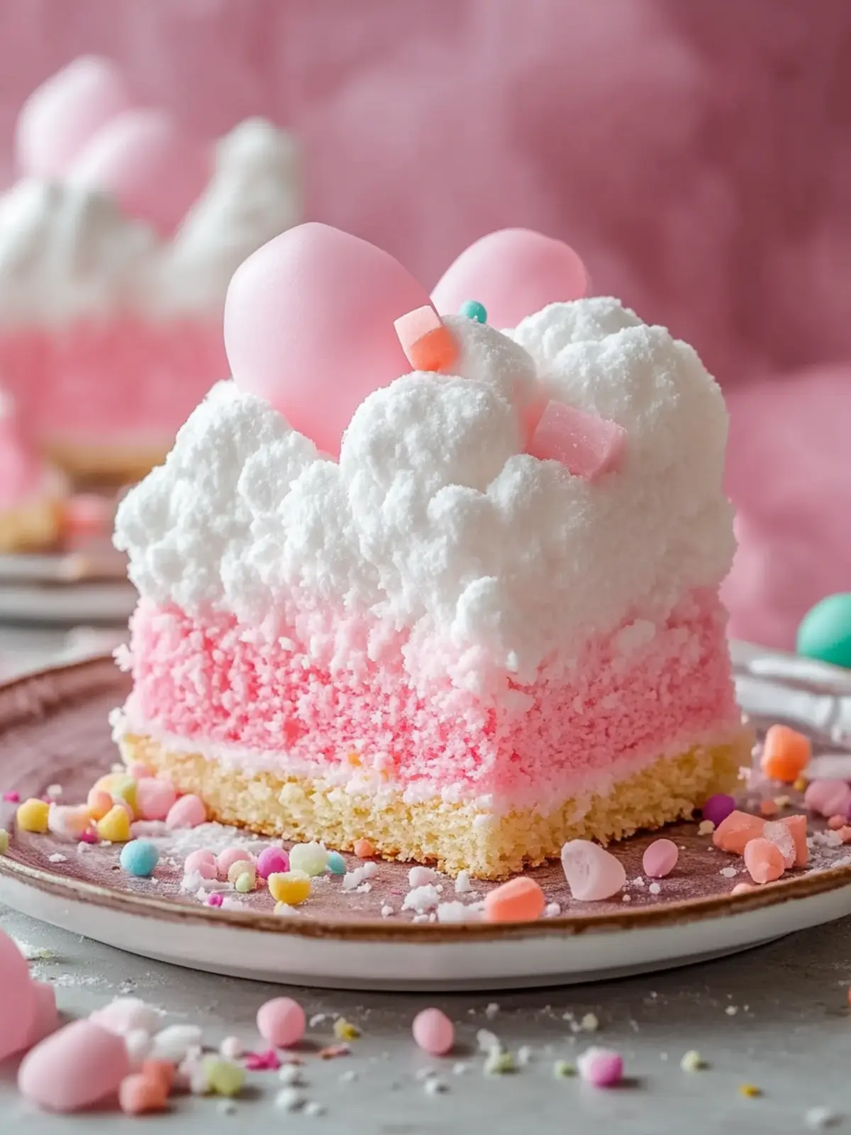 Delicious Bubblegum Cloud Slice for a Fun Dessert Twist 4 Bubblegum Cloud Slice
