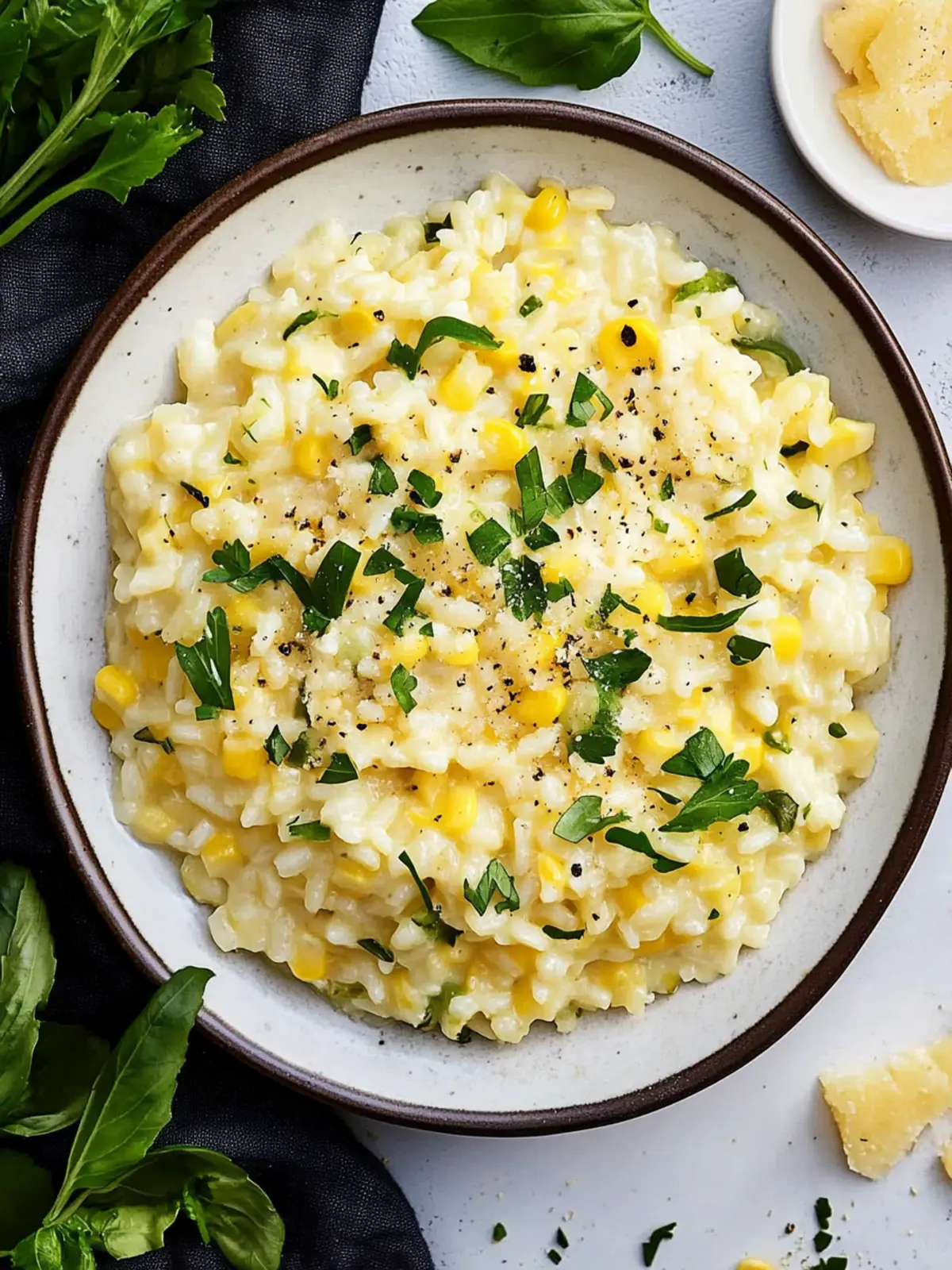 Creamy Sweet Corn Risotto That'll Brighten Your Dinner Table 3 Sweet Corn Risotto
