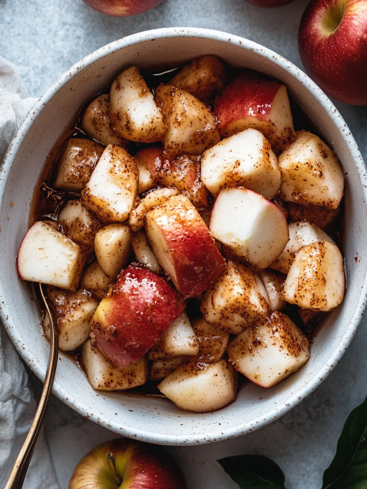 Maple Air Fryer Apples: The Cozy Dessert You'll Crave! 2 Maple Air Fryer Apples