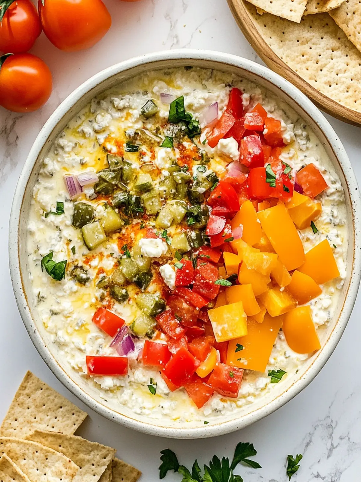 Creamy High Protein Cottage Cheese Giardiniera Dip Delight 4 High Protein Cottage Cheese Giardiniera Dip