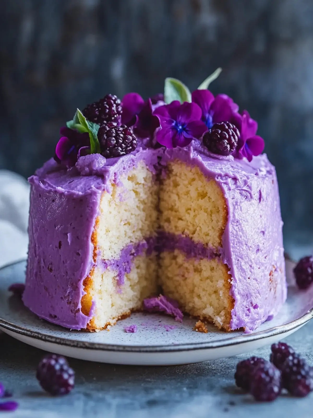 Delicious Ube Pound Cake That Will Brighten Your Day 5 Ube Pound Cake