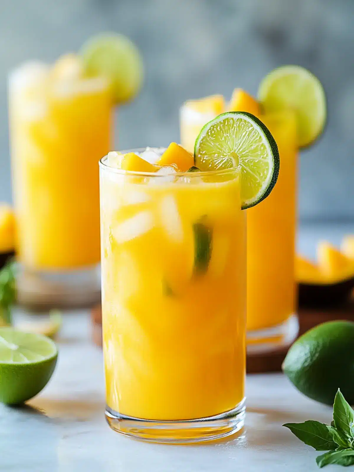 Refreshing Mango Lime Spritzer for Ultimate Tropical Vibes 5 Mango Lime Spritzer
