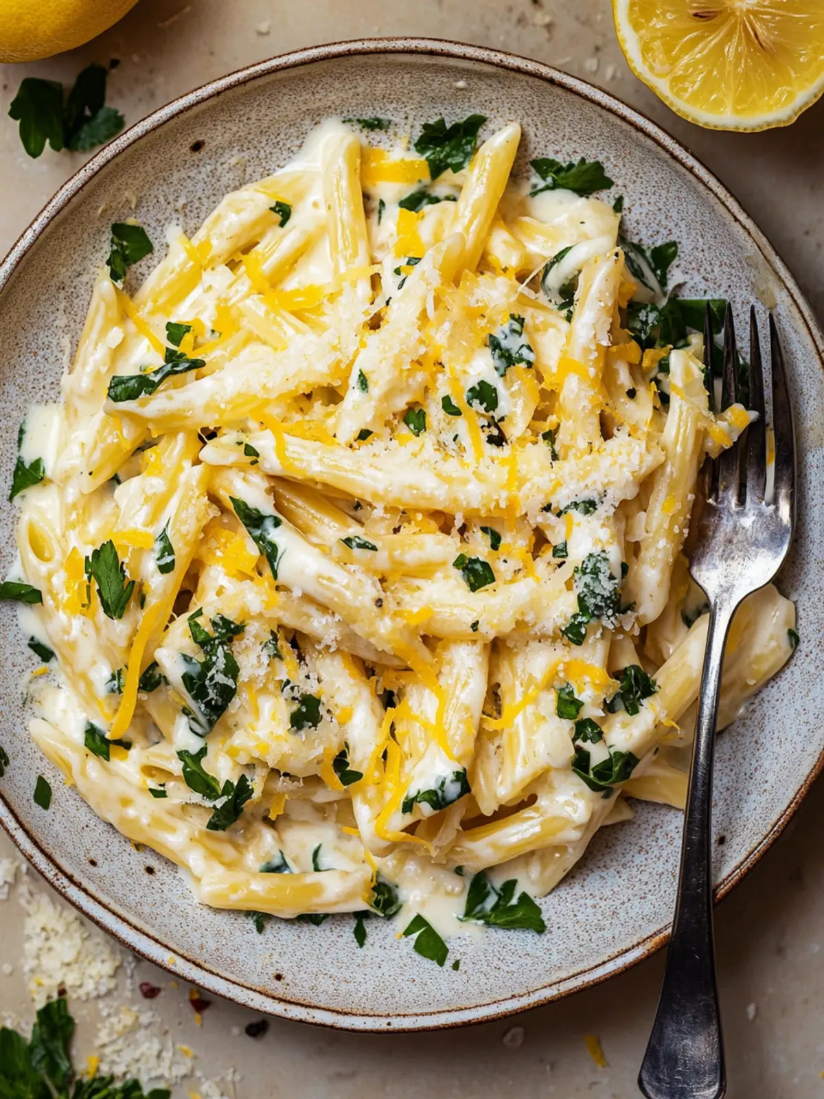 Creamy Lemon Ricotta Pasta in Just 20 Minutes Flat 2 Lemon Ricotta Pasta