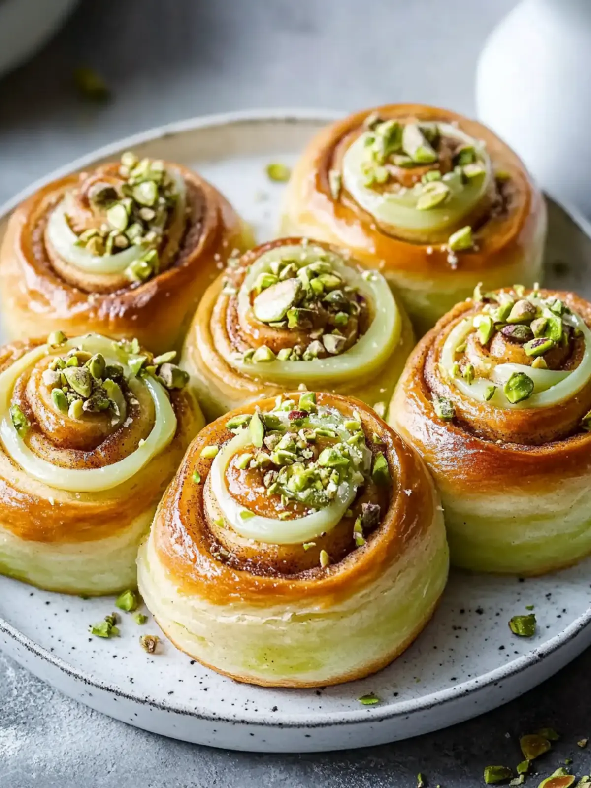 Irresistible Pistachio Cinnamon Rolls Perfect for Any Morning 5 Pistachio Cinnamon Rolls