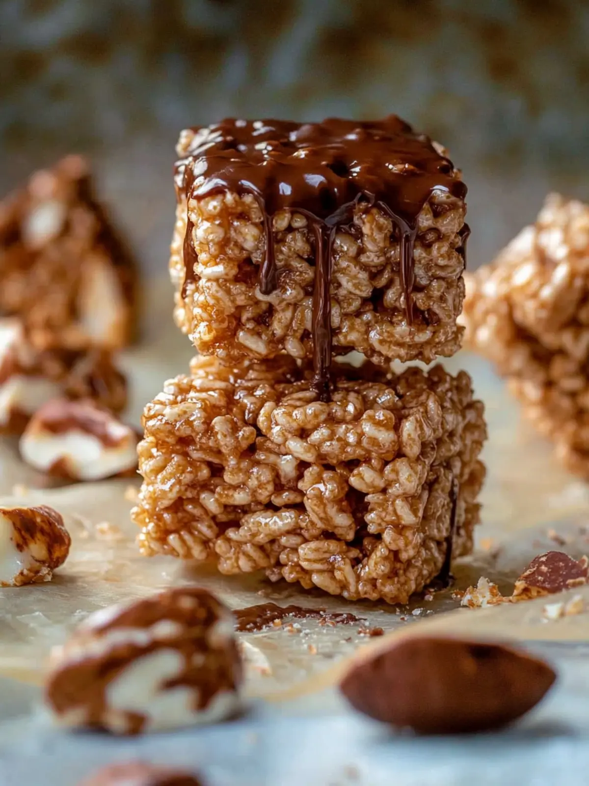 Samoas Rice Krispies Treats: A Sweet Twist on Classic Fun 3 Samoas Rice Krispies