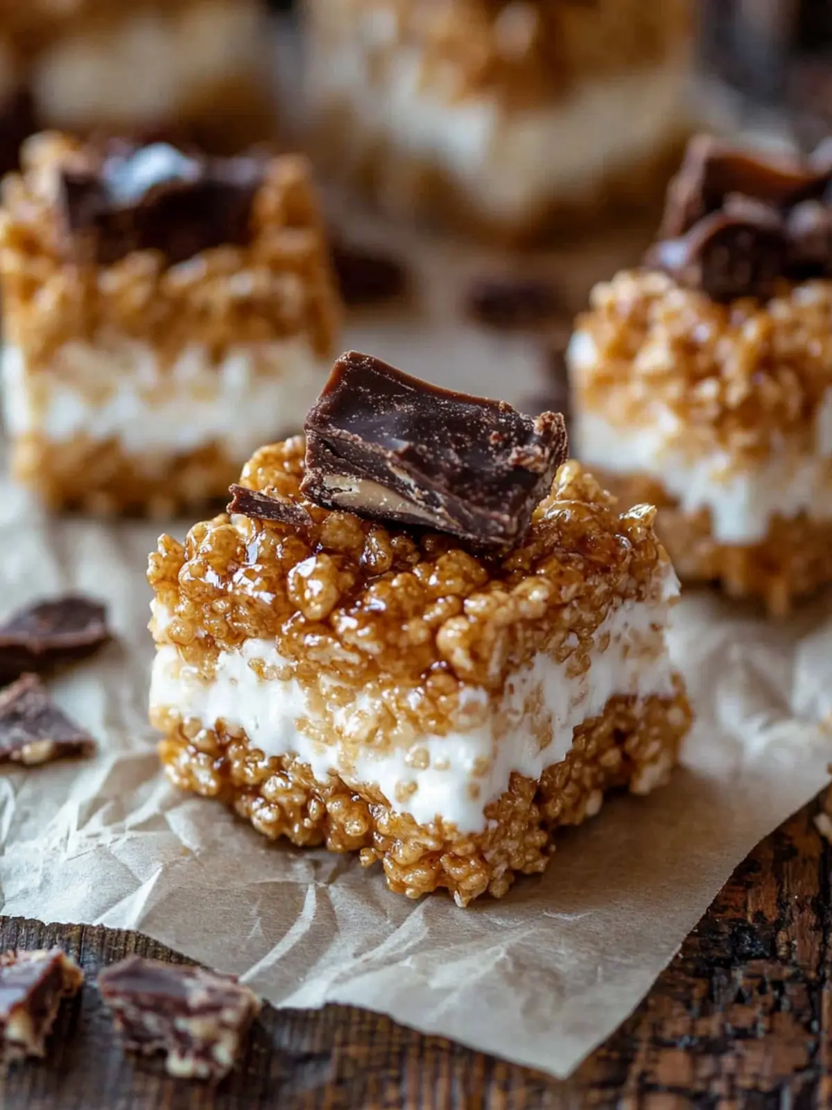 Samoas Rice Krispies Treats: A Sweet Twist on Classic Fun 2 Samoas Rice Krispies