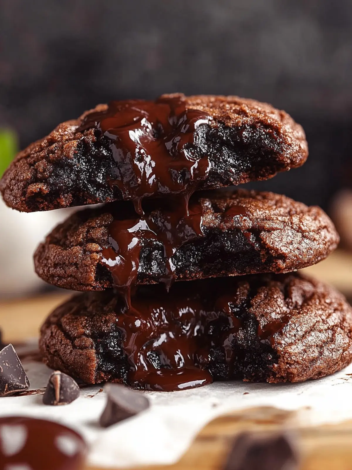 Decadent Chocolate Lava Cookies for Ultimate Indulgence 2 Chocolate Lava Cookies