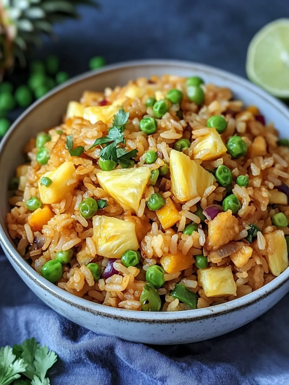Savory Vegetarian Pineapple Fried Rice for Flavorful Days 5 Vegetarian Pineapple Fried Rice