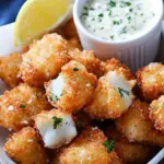 Crispy Oven-Fried Fish Bites with Tartar Sauce You’ll Love 6 Crispy Oven-Fried Fish Bites with Homemade Tartar Sauce