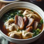 Savor Comfort with Homemade Roast Duck and Wonton Soup 6 Roast Duck and Wonton Soup