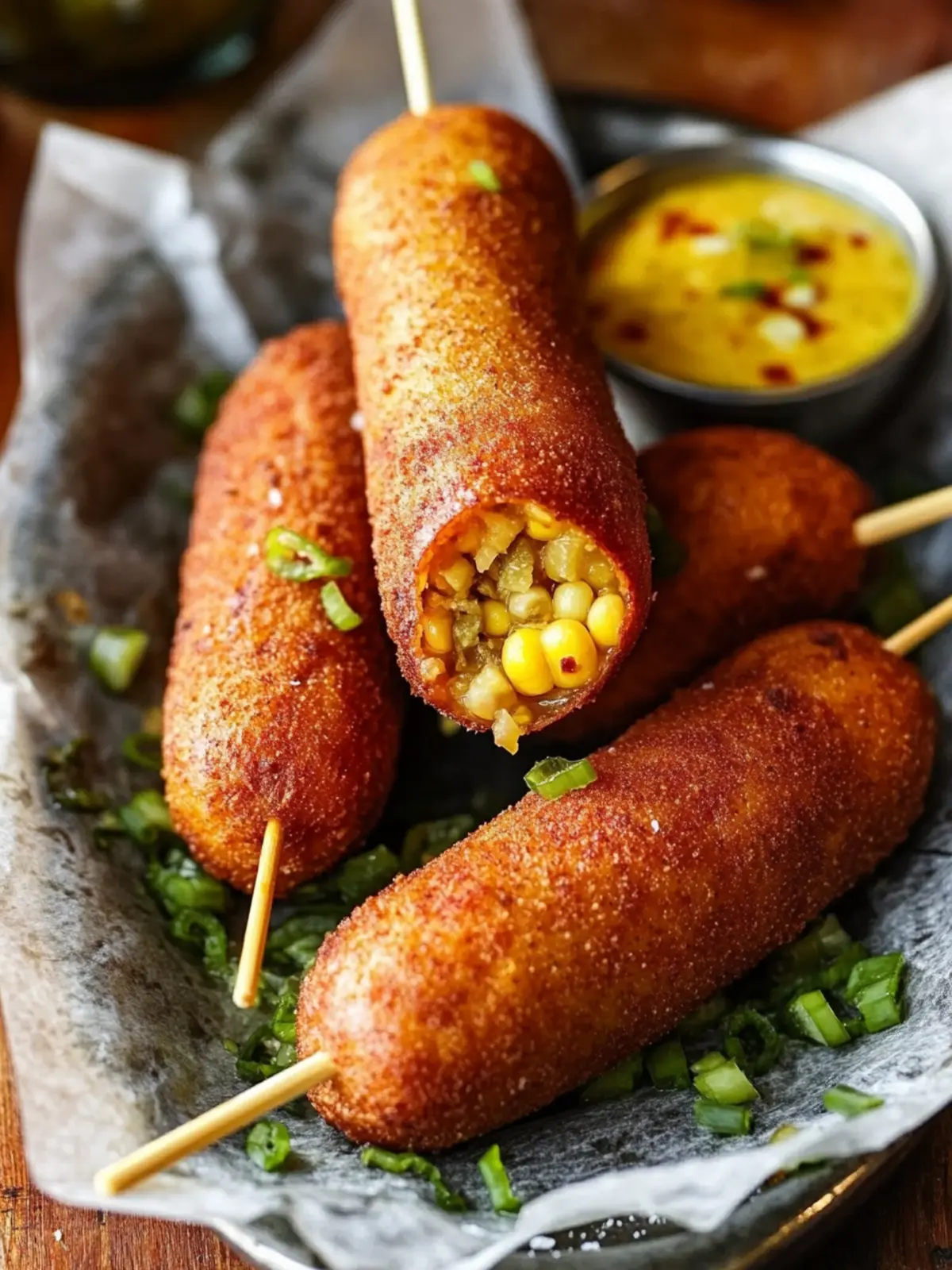 Crispy Pickle Corn Dogs: The Ultimate Game-Day Snack 2 Pickle Corn Dogs