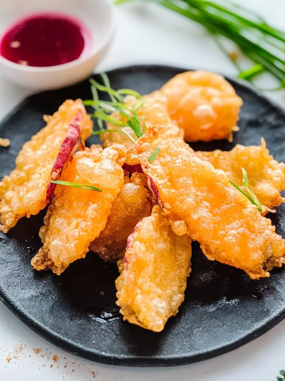 Crispy Sweet Potato Tempura: A Flavorful Twist on Classic Snacks 4 Sweet Potato Tempura