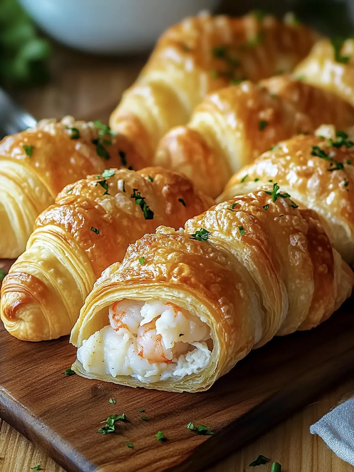 Delicious Shrimp and Crab Stuffed Crescent Bombs You’ll Love 2 Shrimp and Crab Stuffed Crescent Bombs