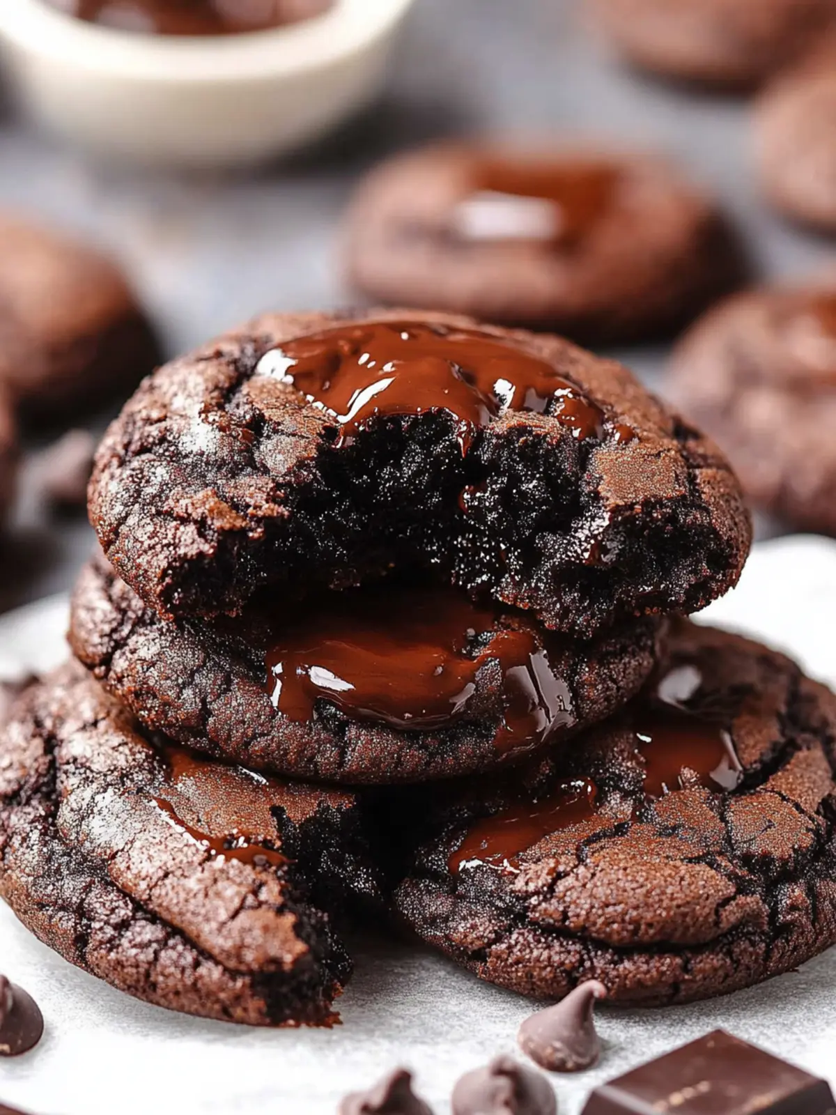 Decadent Chocolate Lava Cookies for Ultimate Indulgence 3 Chocolate Lava Cookies