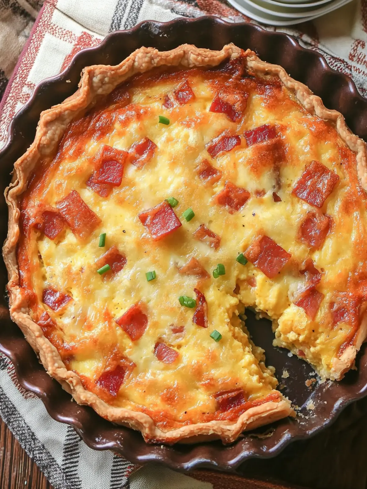 Bacon and Cheese Spaghetti Squash Quiche: Your New Favorite Dish 2 Bacon and Cheese Spaghetti Squash Quiche