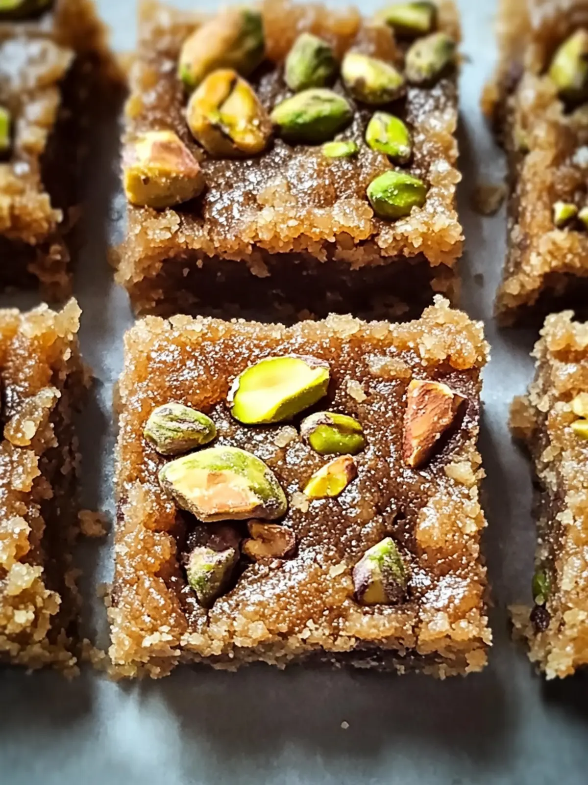 Indulge in Brown Butter and Honey Pistachio Cookie Bars 2 Brown Butter and Honey Pistachio Cookie Bars