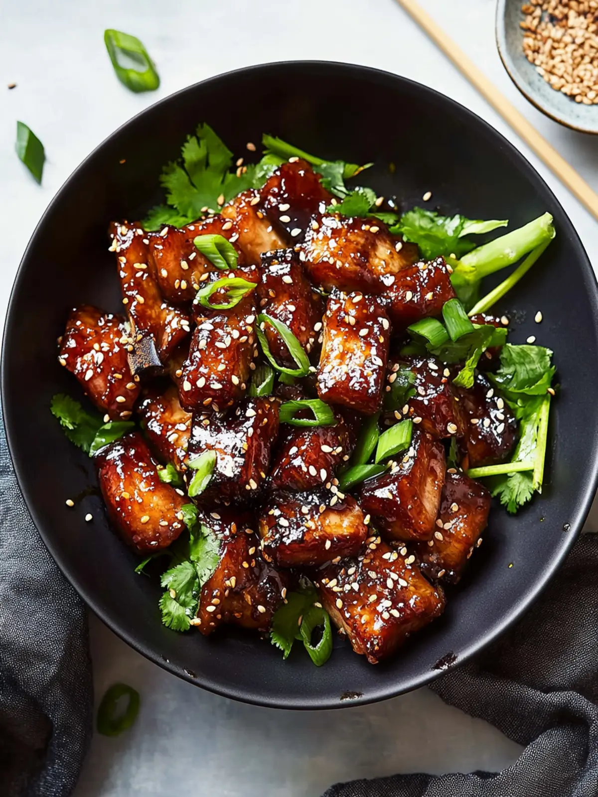 Mouthwatering Sticky Sesame Pork Belly You'll Love to Make 4 Sticky Sesame Pork Belly