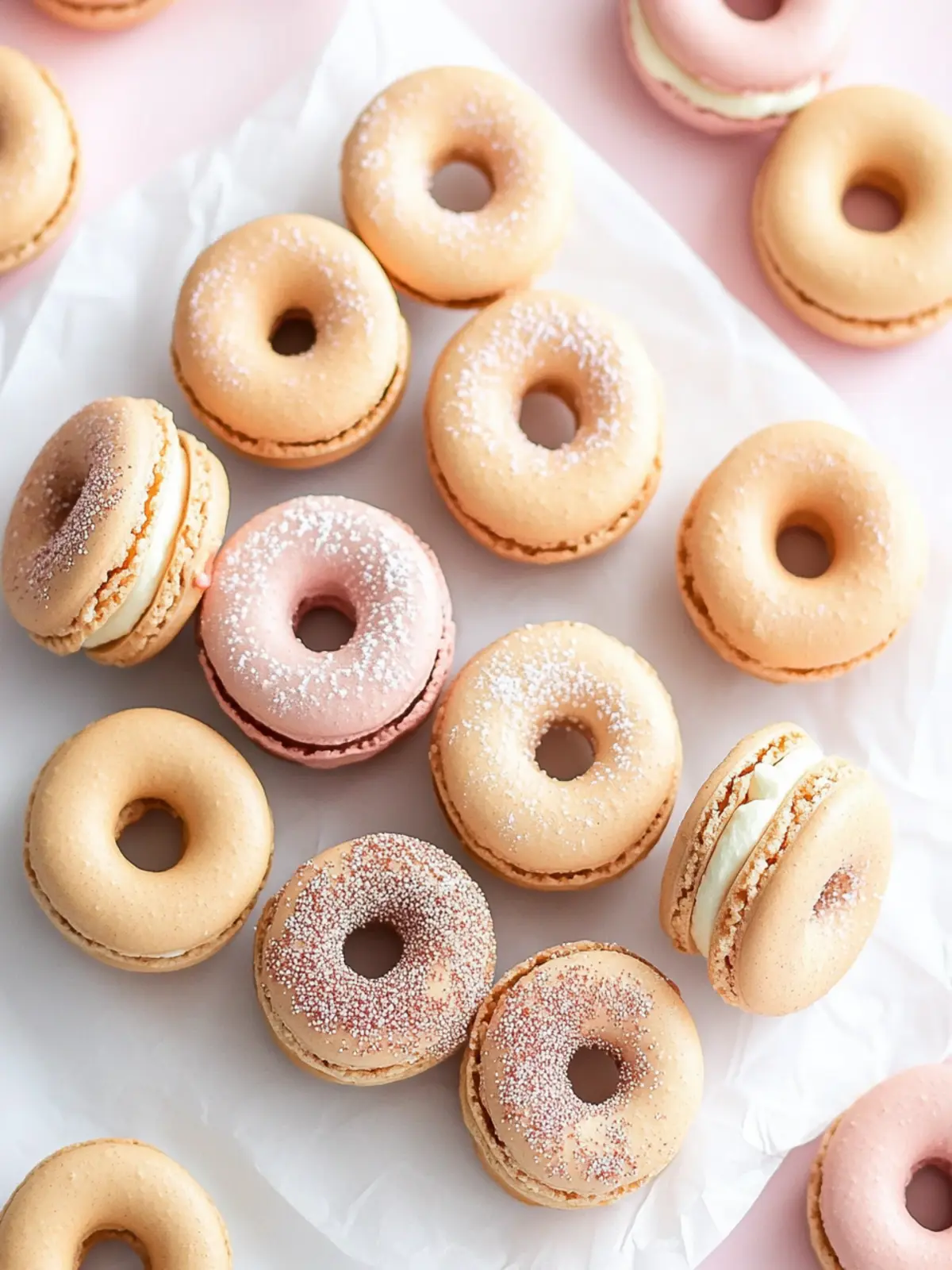 Irresistible Donut Macarons: A Sweet Twist You’ll Love 4 Donut Macarons