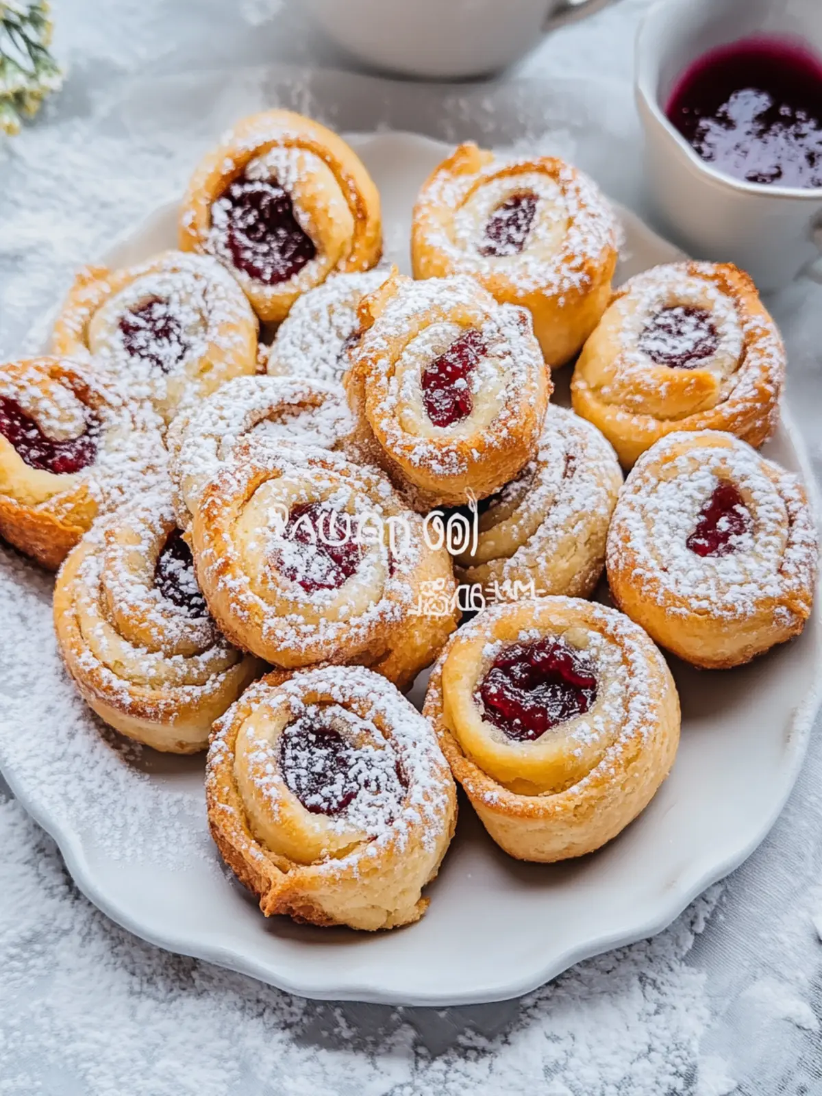 Delicious Jam Filled Cookie Rolls: Easy Egg-Free Treats 3 Jam Filled Cookie Rolls