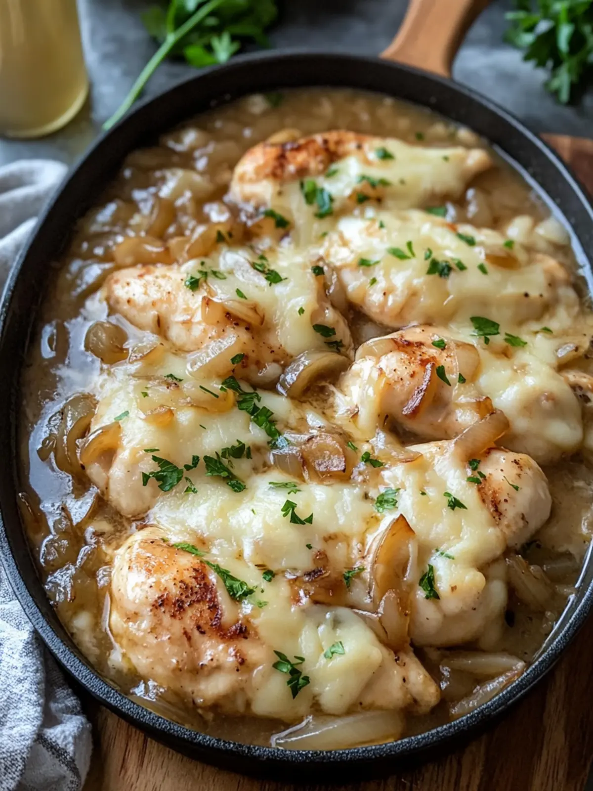 Savory French Onion Chicken: Comfort Food You'll Love 3 French Onion Chicken