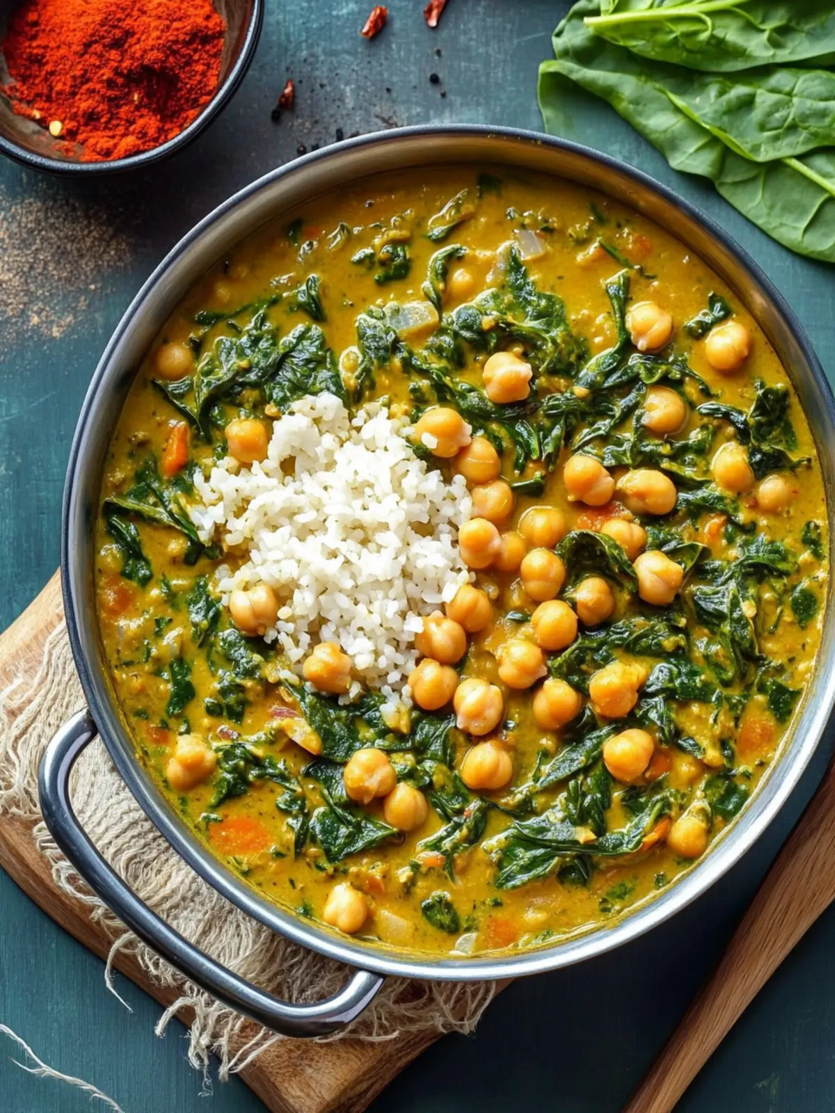 Chickpea and Spinach Curry: A Cozy Dinner Delight 5 Chickpea and Spinach Curry