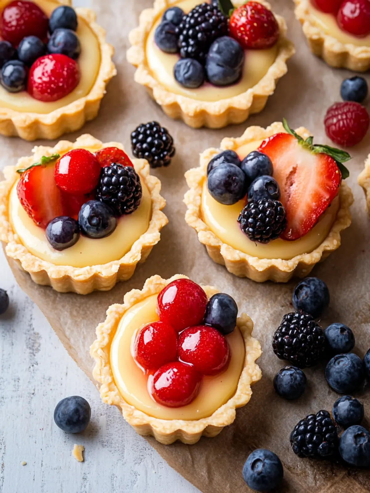 Delicious Mini Fruit Tarts: A Sweet Treat You’ll Love 2 Mini Fruit Tarts