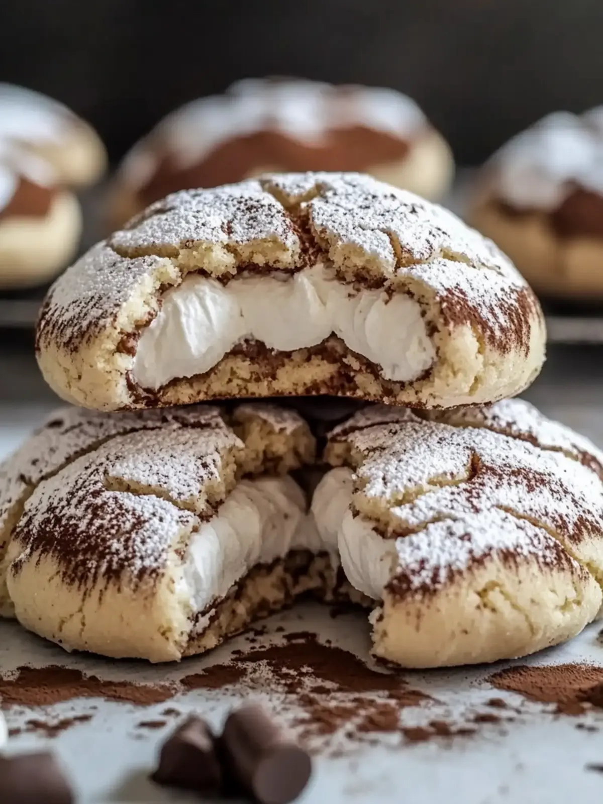 Tantalizing Tiramisu Crinkle Cookies for Sweet Indulgence 2 Tiramisu Crinkle Cookies