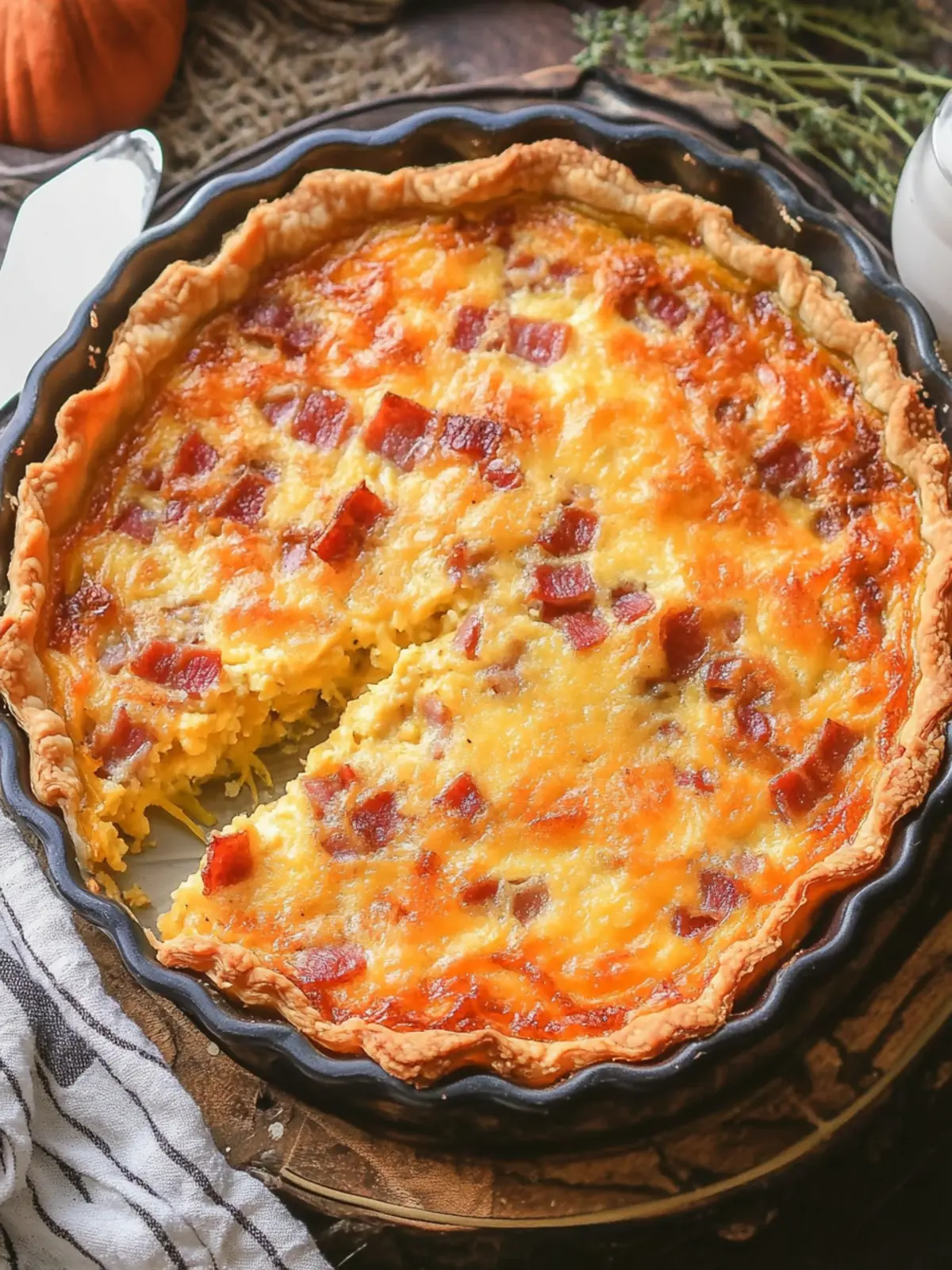 Bacon and Cheese Spaghetti Squash Quiche: Your New Favorite Dish 4 Bacon and Cheese Spaghetti Squash Quiche