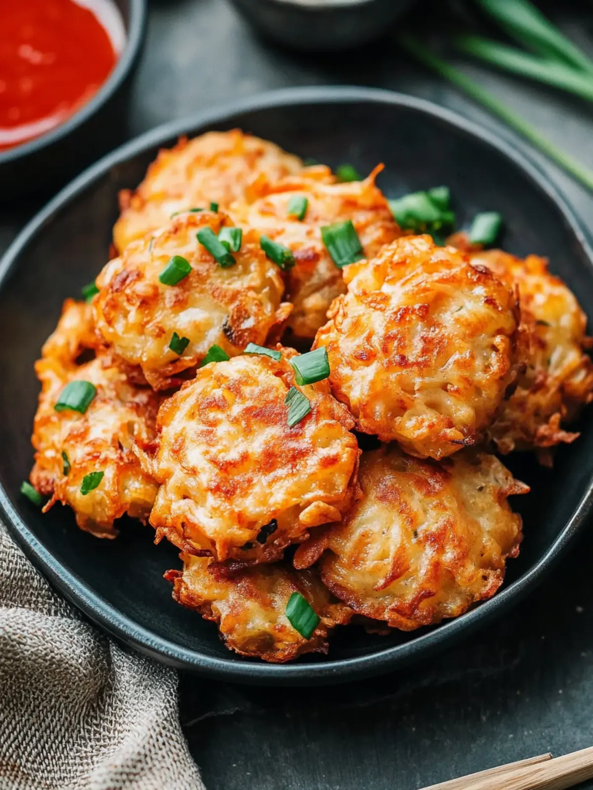 Irresistible Taro Fritters: Crispy, Flavor-Packed Delight 2 Taro Fritters