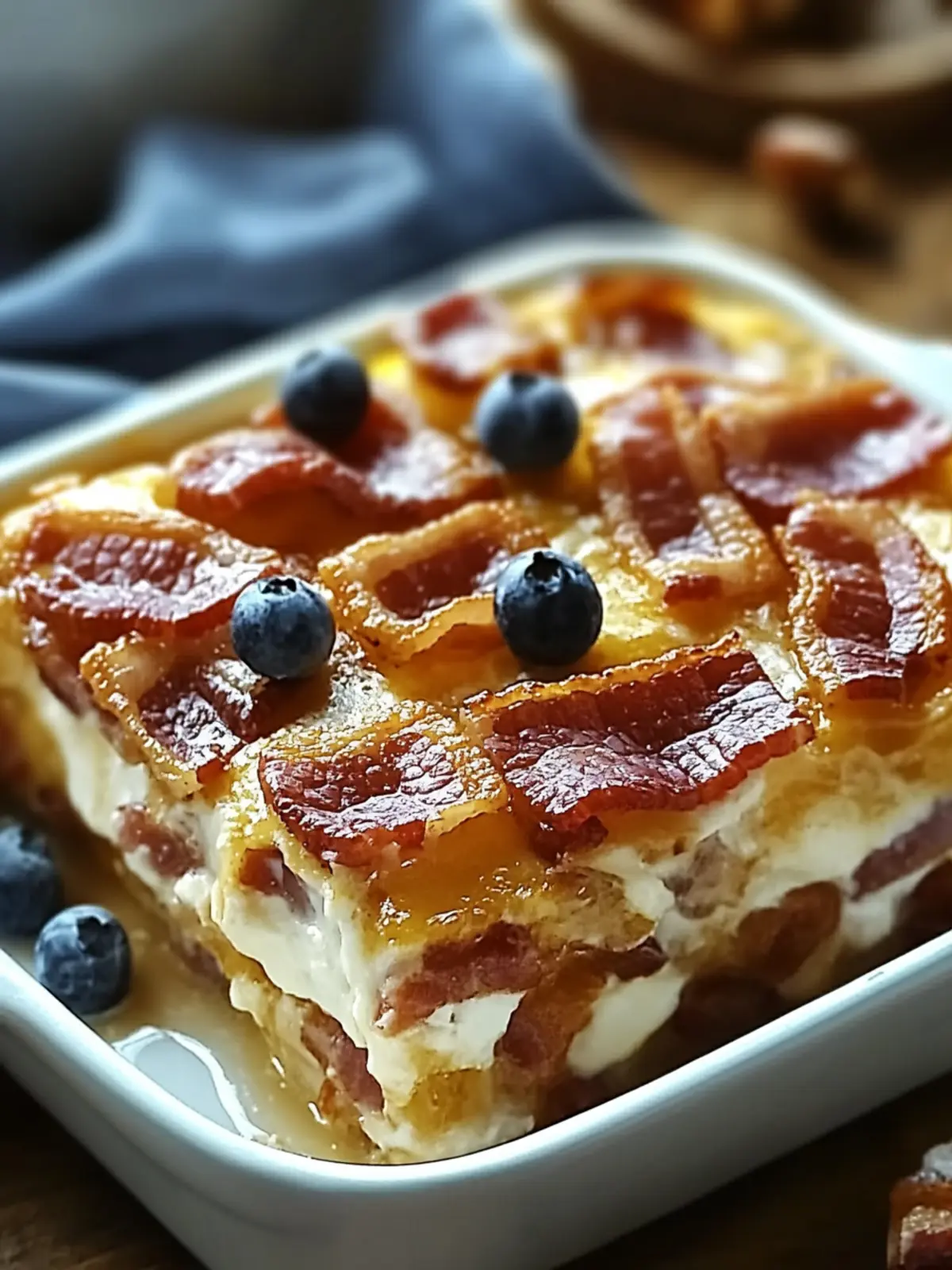 Delicious Maple Bacon Breakfast Casserole to Wow Your Mornings 4 Maple Bacon Breakfast Casserole