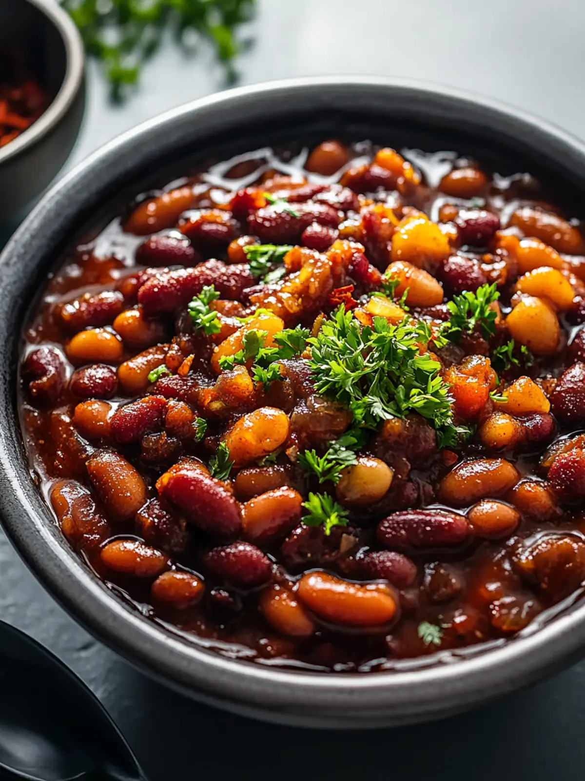 Savory BBQ Baked Beans with Crispy Beef Bacon Delight 4 Bbq Baked Beans