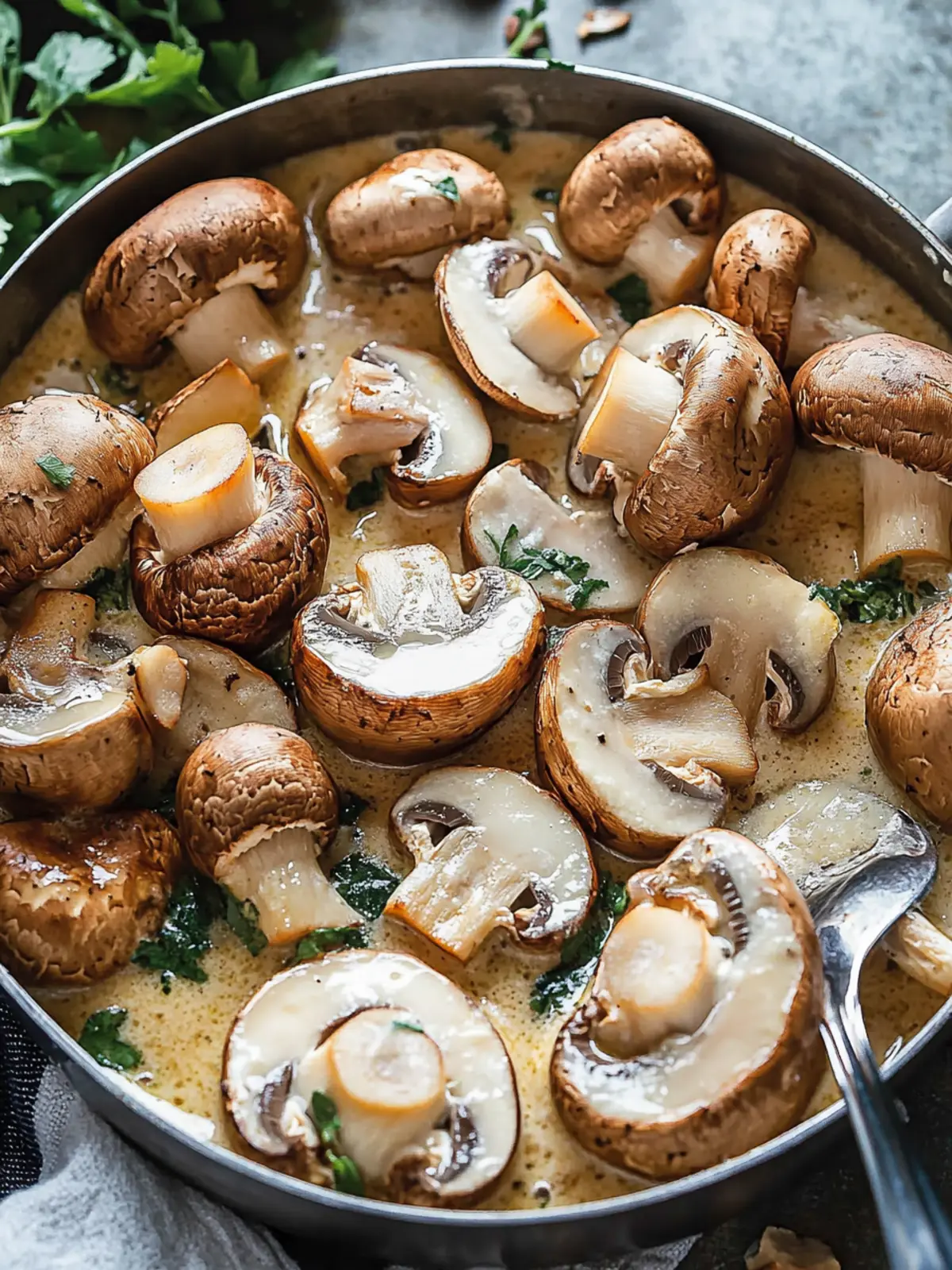 Savor the Richness of Tuscan Butter Mushrooms Tonight 5 Tuscan Butter Mushrooms