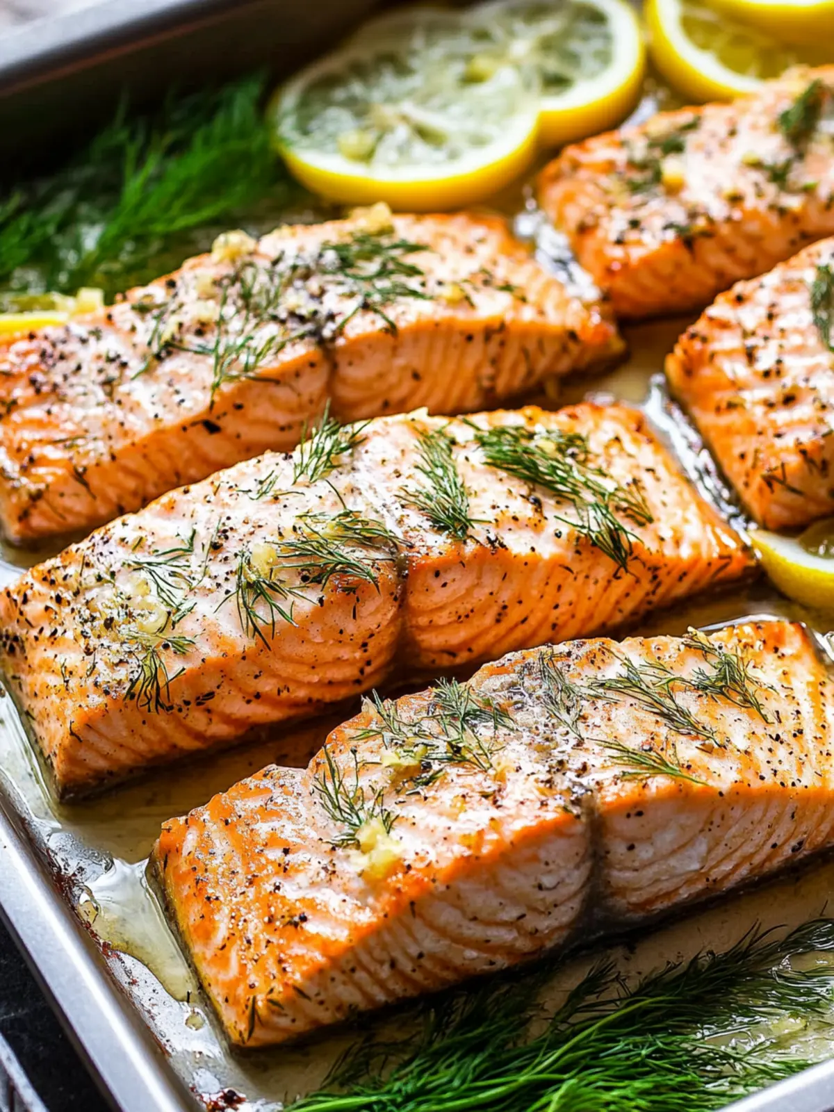 Baked Salmon with Lemon and Dill: Fresh Flavor Made Easy 4 Baked Salmon with Lemon and Dill