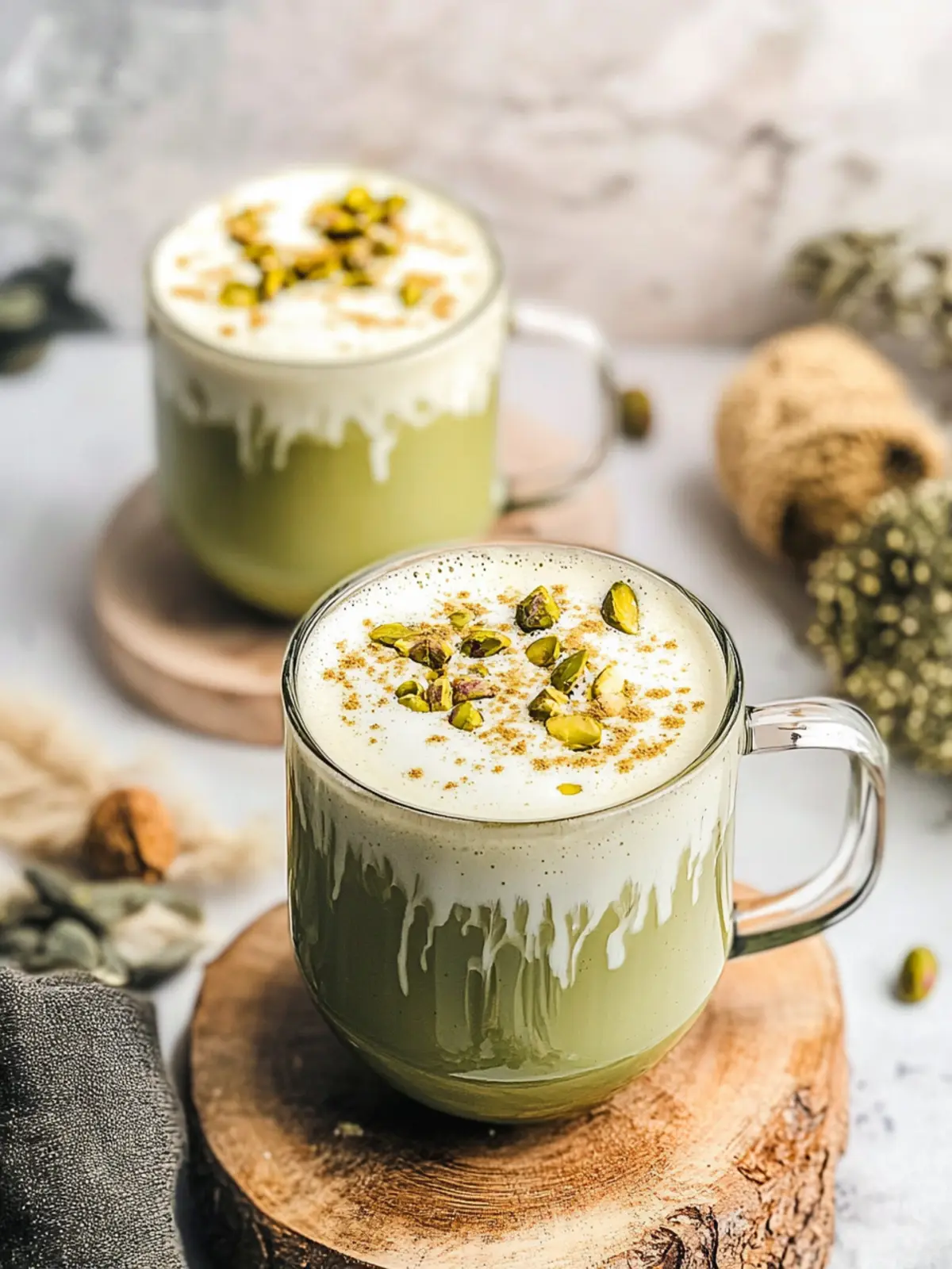 Indulge in a Creamy Homemade Pistachio Latte Delight 4 Homemade Pistachio Latte