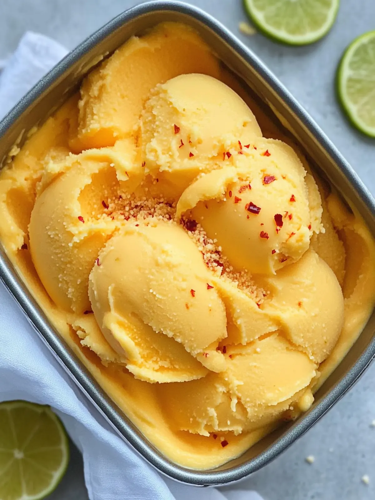 Chili Lime Mango Sorbet: A Refreshing Summer Delight 3 Chili Lime Mango Sorbet