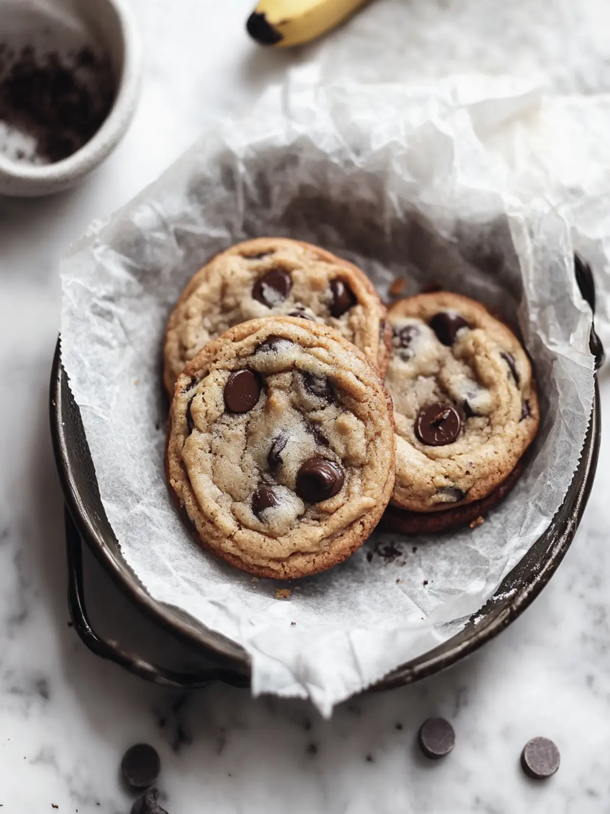 Banana Bread Chocolate Chip Cookies That Wow Your Taste Buds 2 Banana Bread Chocolate Chip Cookies