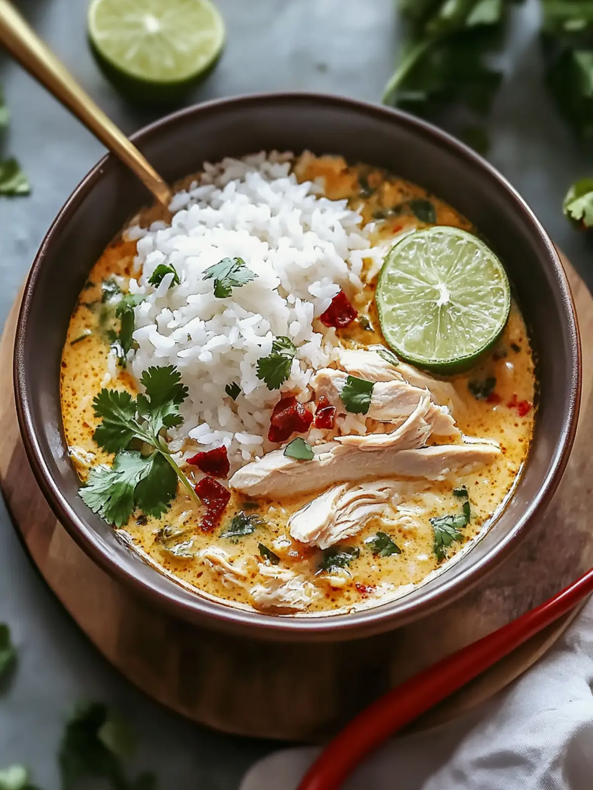 Delicious Coconut Chicken Brothy Rice for Cozy Nights 5 Coconut Chicken Brothy Rice