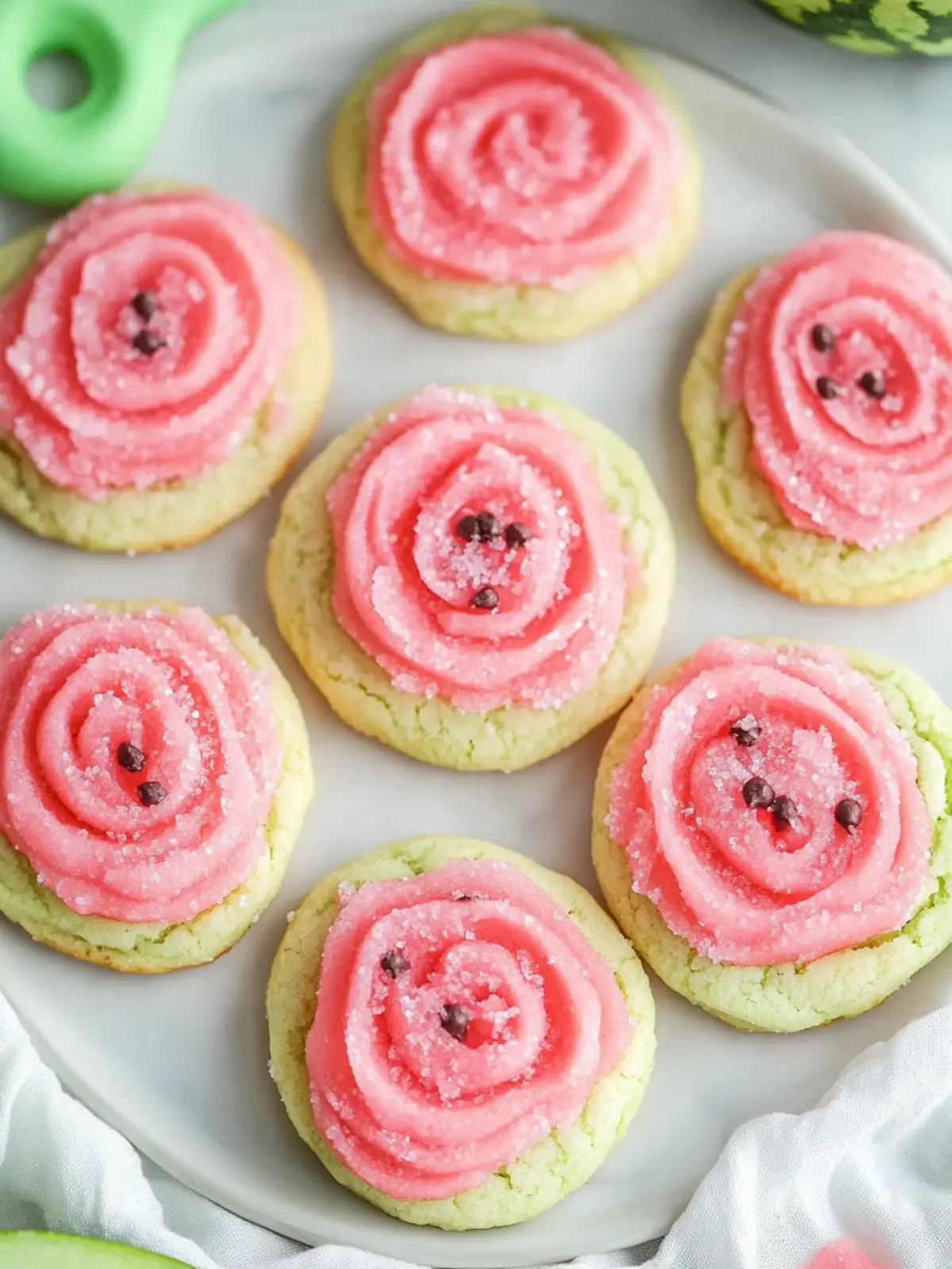 Delicious Watermelon Sugar Cookies for Summer Fun 3 Watermelon Sugar Cookies